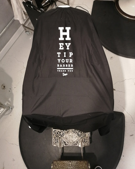 "Tip Your Barber" Cape Launch